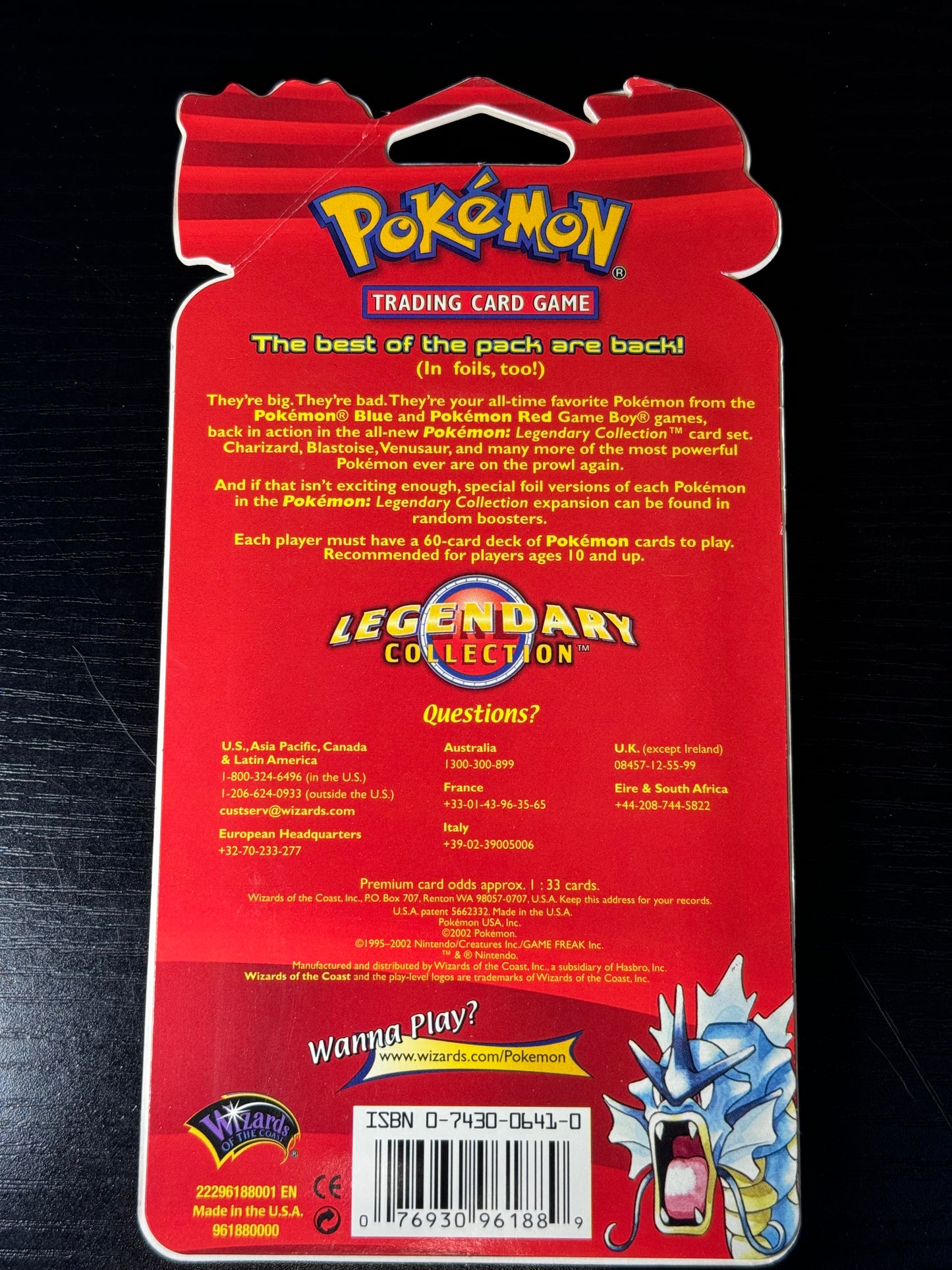 Legendary Collection Blister Pack