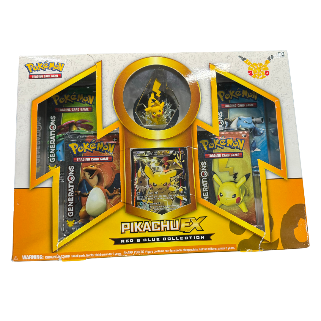 Sealed Pikachu EX Red & Blue Collection