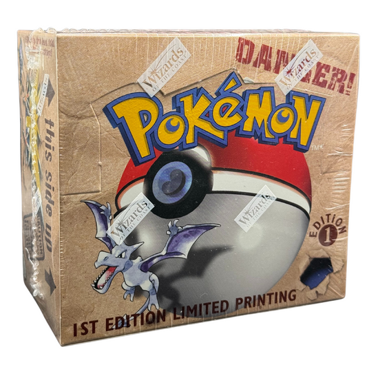 Sealed 1st Edition Fossil Booster Box